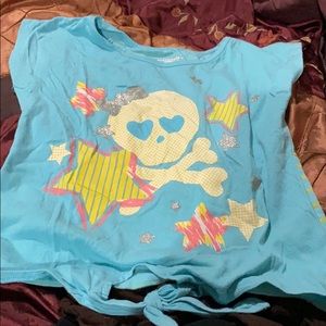 Cute girls skull T-shirt